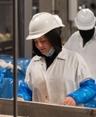 worker in plant